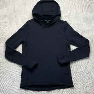Mission Workshop Wool Blend Men's Black Hoodie Size Medium